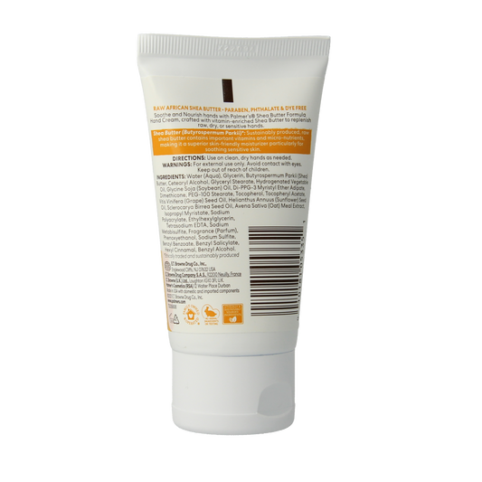 Palmers Shea formula raw shea hand cream 60.00 Gram