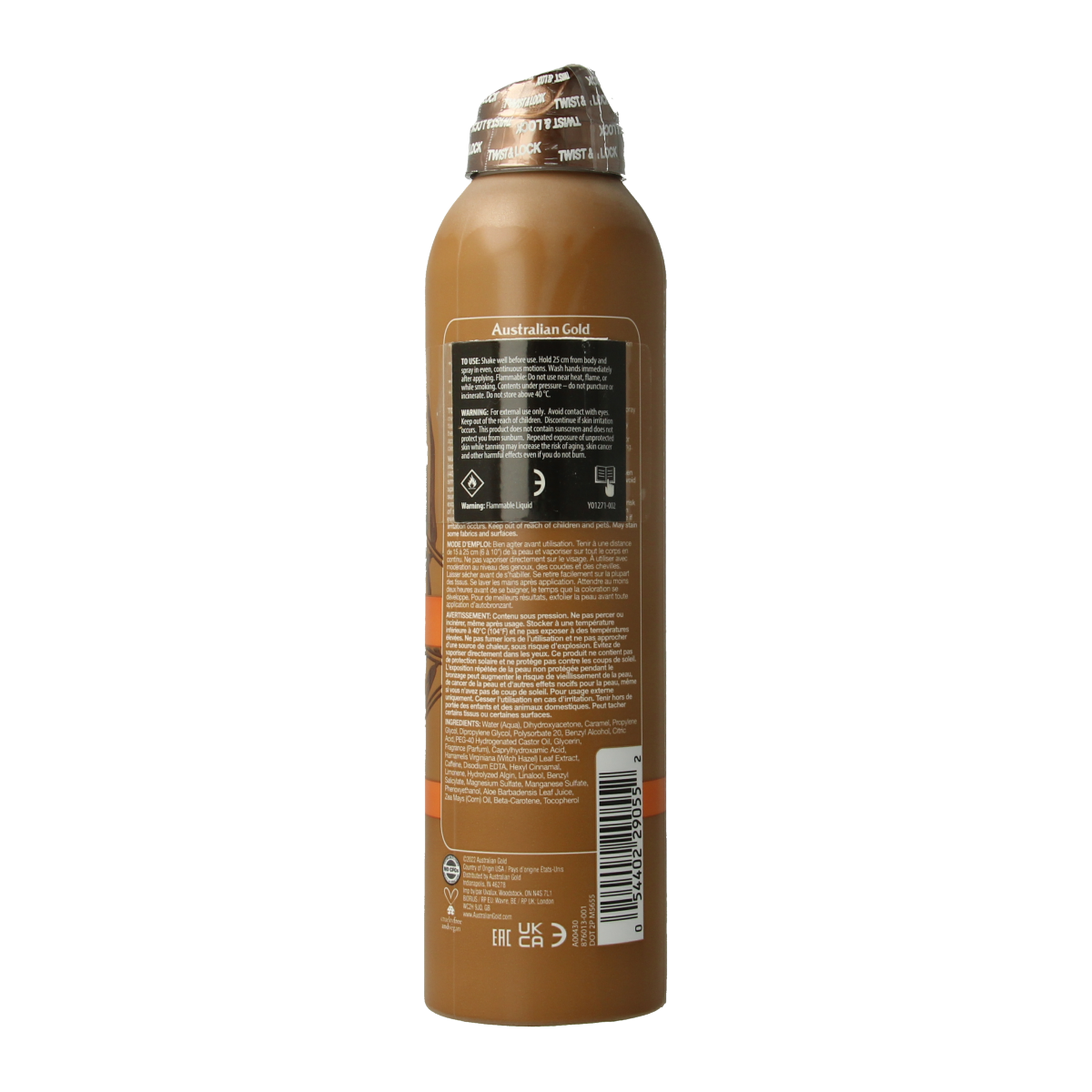 Australian Gold Instant sunless spray 177.00 Milliliter