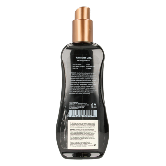 Australian Gold Spray gel met bronzer SPF10 237.00 Milliliter