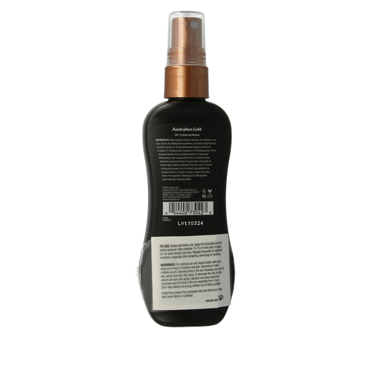 Australian Gold Spray gel met bronzer SPF15 100.00 Milliliter