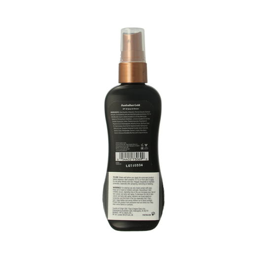 Australian Gold Spray gel met bronzer SPF30 100.00 Milliliter