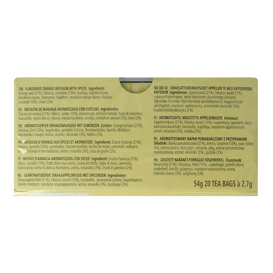 Celestial Season Mandarin orange spice herb tea 20.00 Zakjes