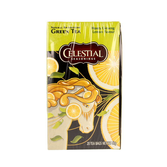 Celestial Season Honey lemon ginseng green tea 20.00 Zakjes