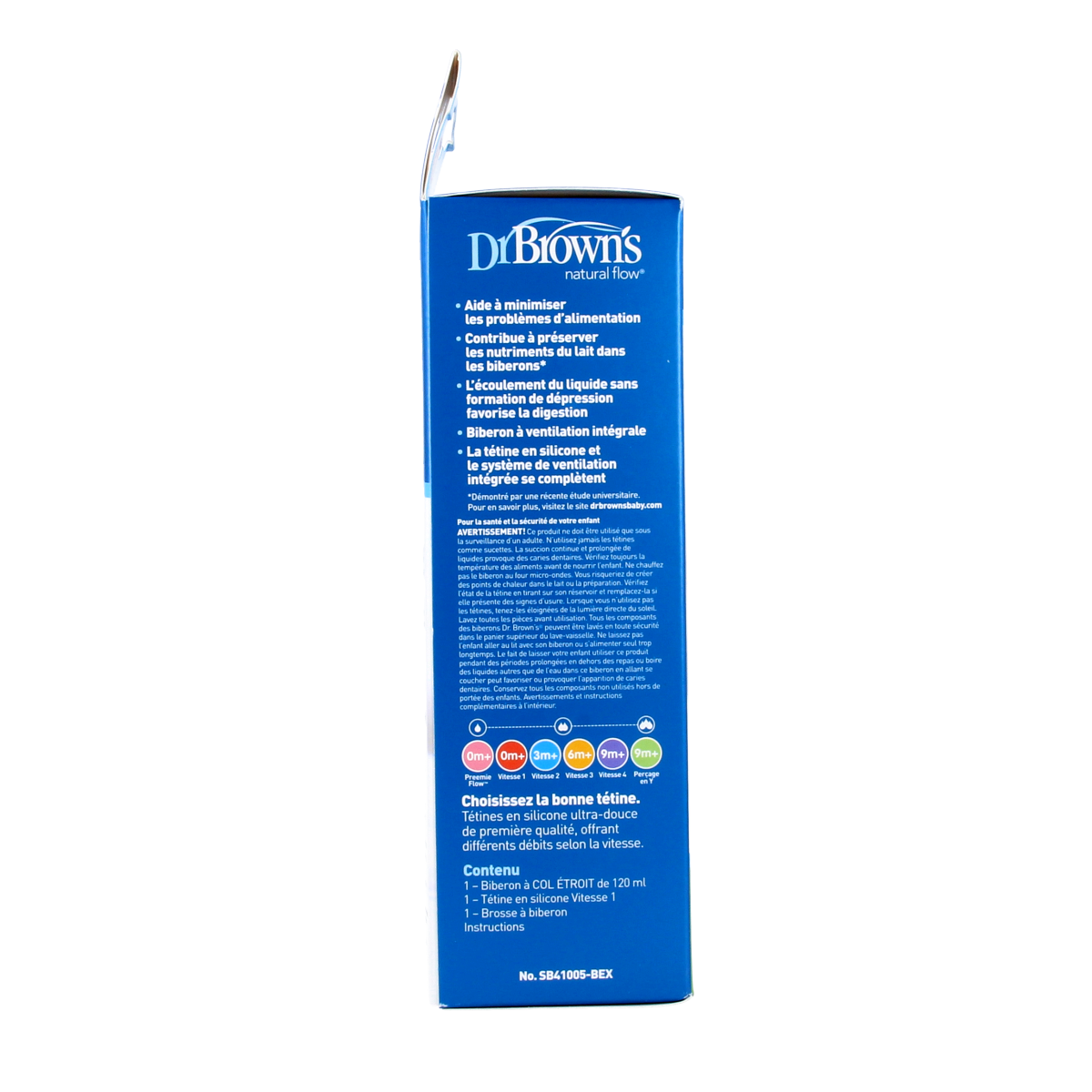 Dr. Brown's Standaardfles 120ml BPA-vrij 1.00 Stuks