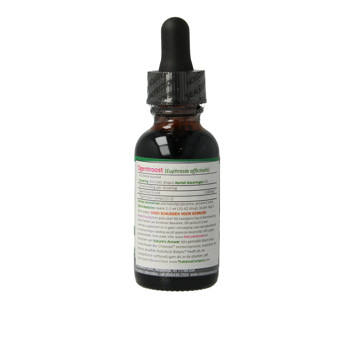 Natures Answer Ogentroost extract alcoholvrij 30.00 Milliliter
