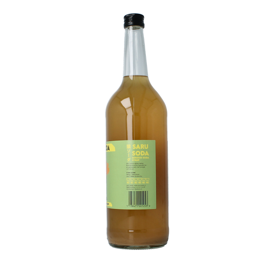 Saru Soda Siroop ginger lime bio demeter 1.00 Liter