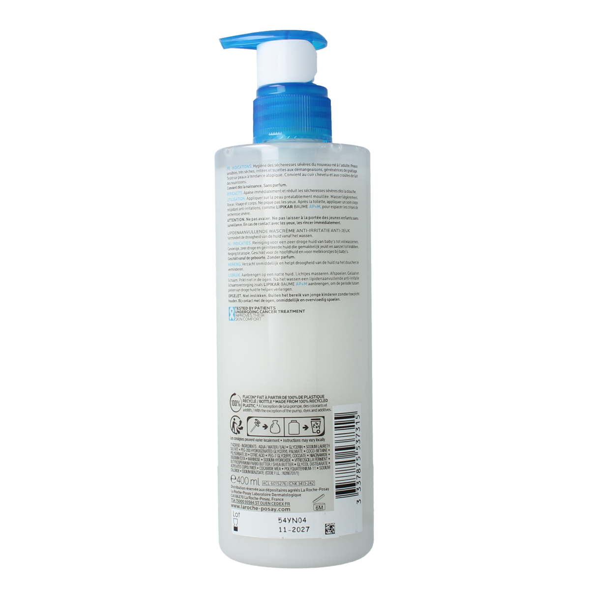 La Roche-Posay Lipikar syn ap+ douchegel 400.00 Milliliter