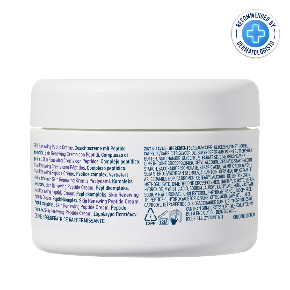 Cerave Skin renewing peptide cream 48.00 Milliliter