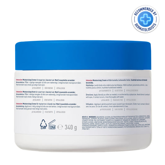Cerave Intensief hydraterende creme 340.00 Gram