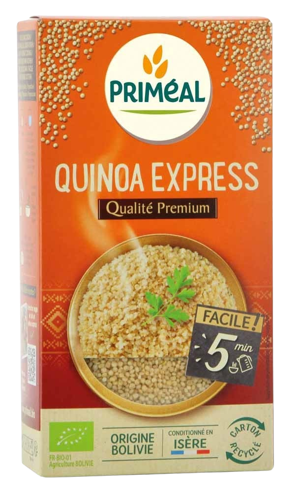 Primeal Quinoa express puur natuur bio 250.00 Gram