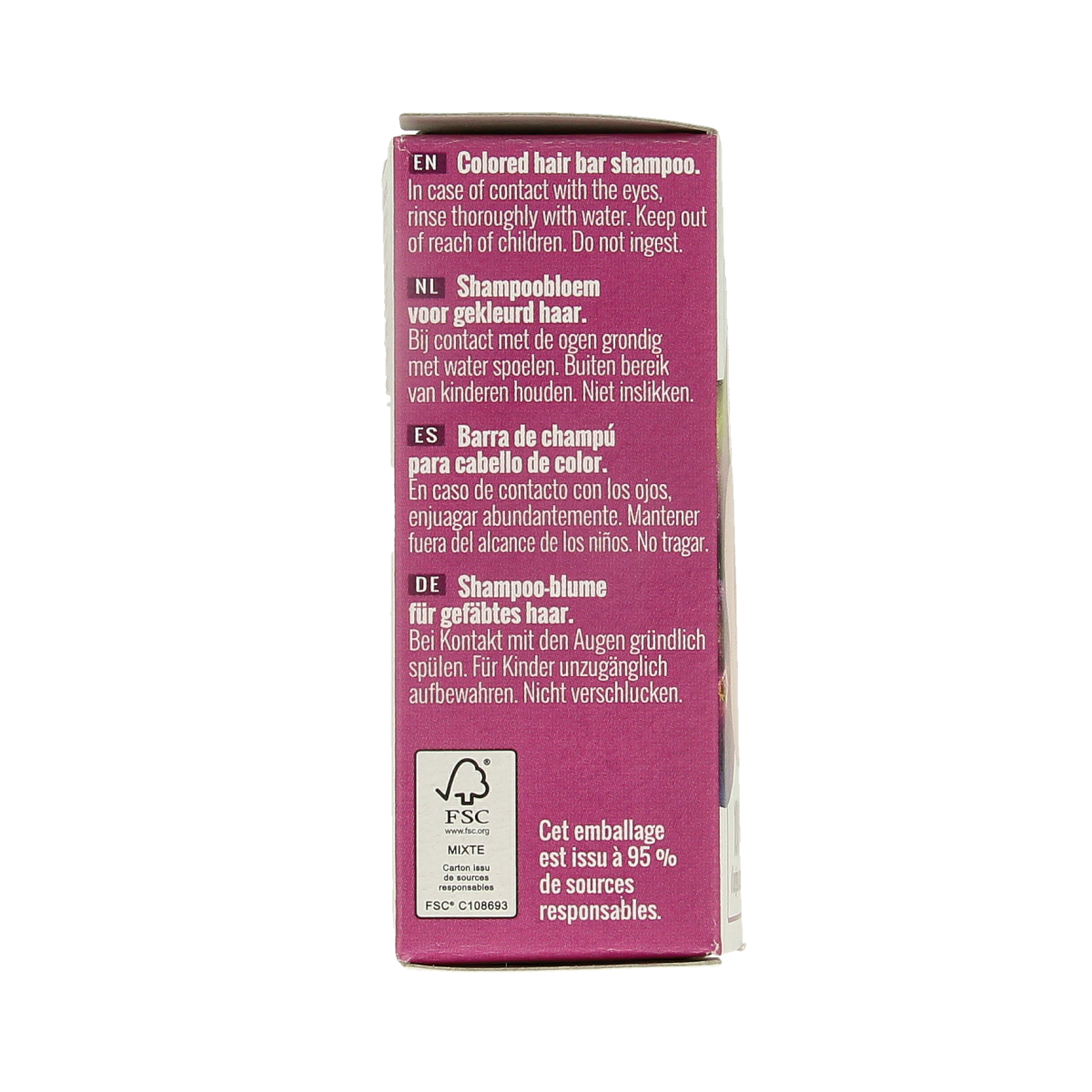 Douce Nature Shampoo bar gekleurd haar 85.00 Gram