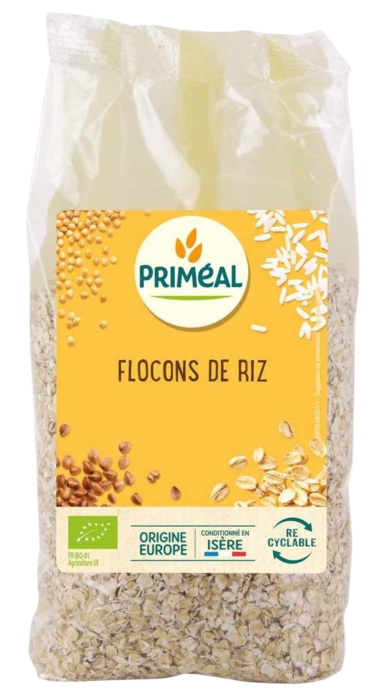Primeal Rijstvlokken bio 500.00 Gram