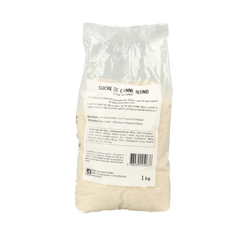 Primeal Blonde rietsuiker bio 1 Kilogram