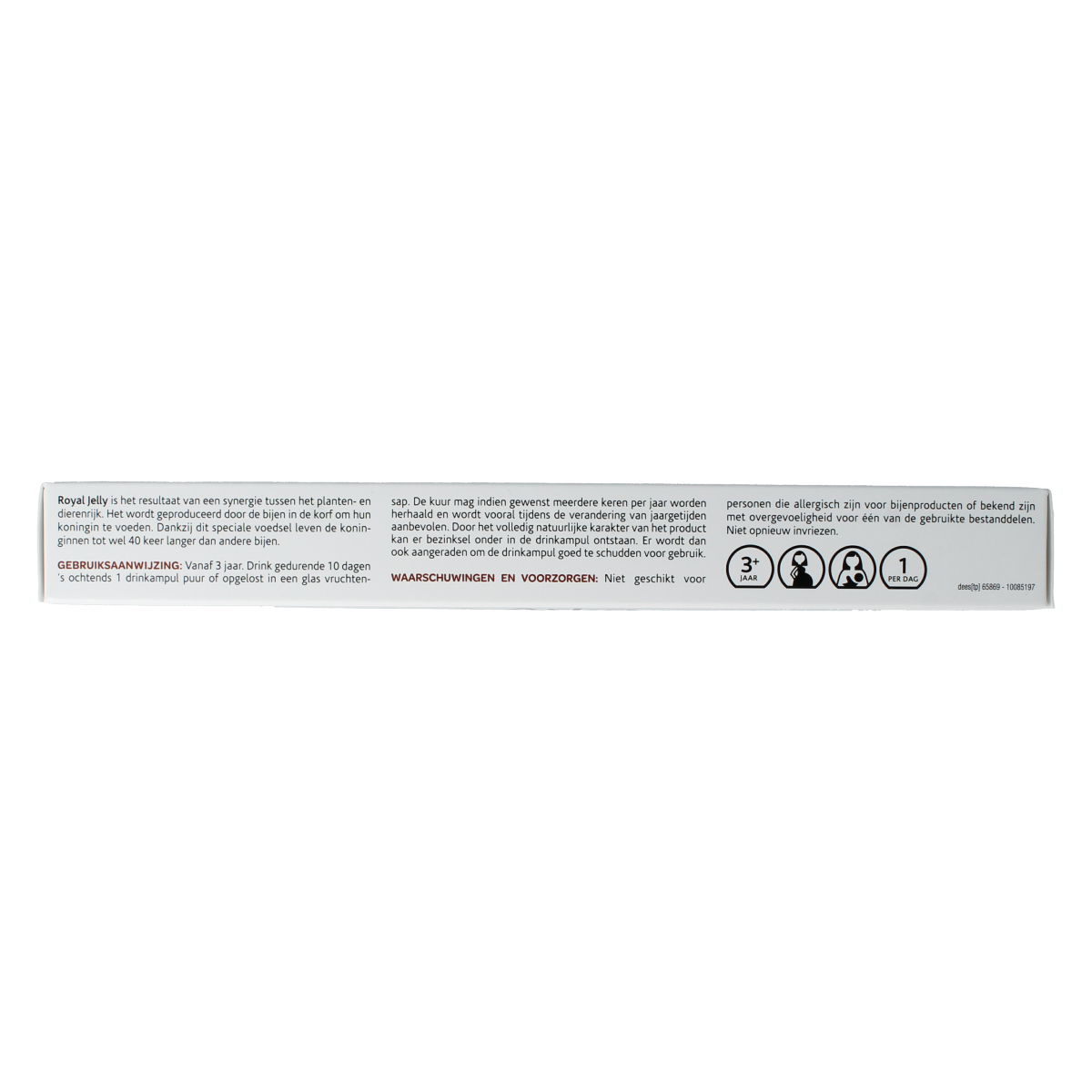 Royal Boost Royal Jelly boost (7 + 3) 15ml per ampul bio 10.00 Ampullen