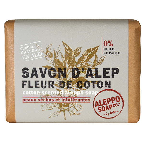 Aleppo Soap Co Savon d'Alep fleur de coton 100.00 Gram