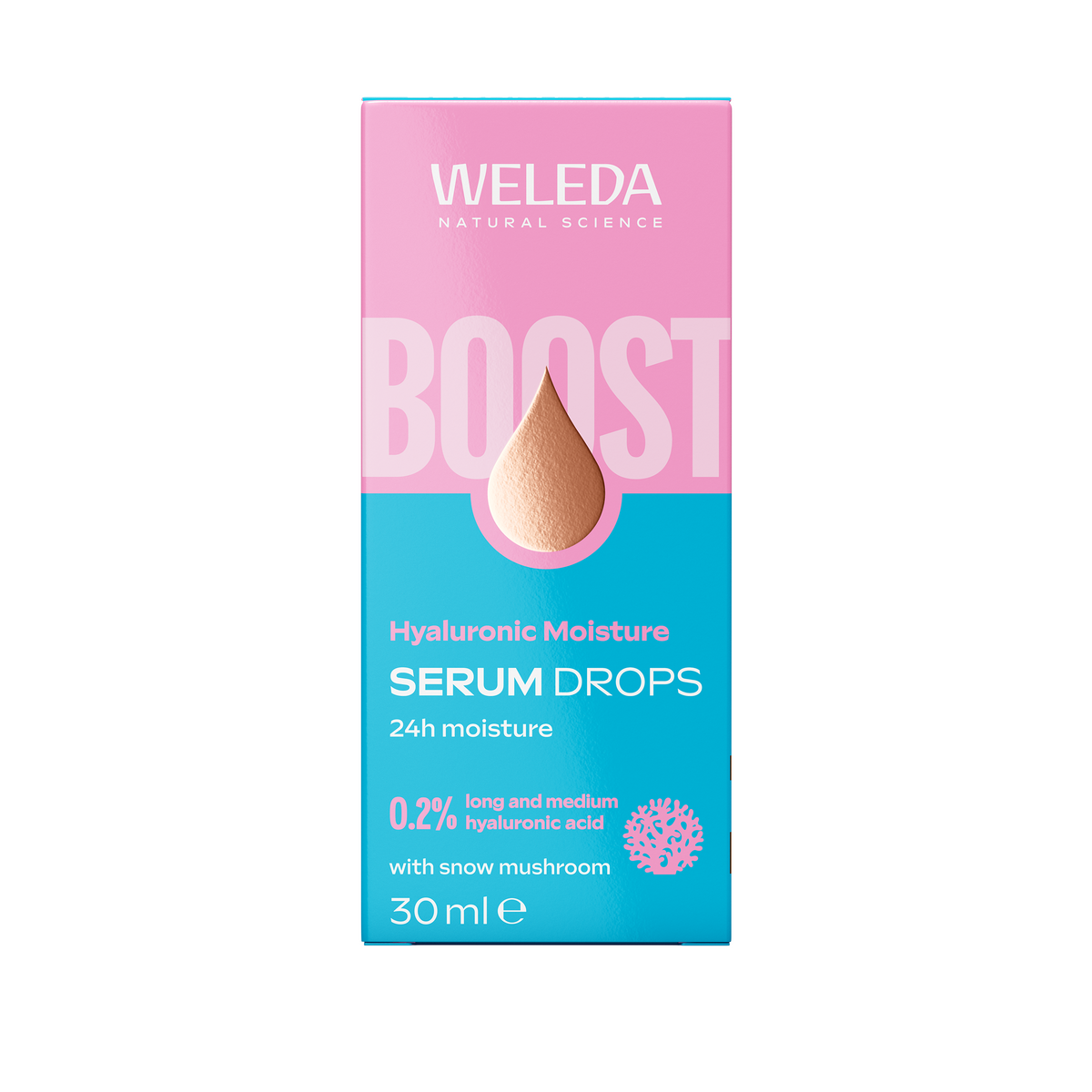 Weleda Hyaluronic boost serum drops 30.00 Milliliter