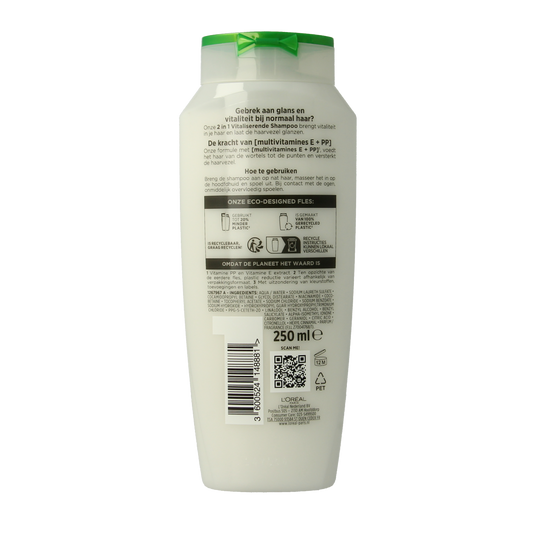 Elvive Shampoo multivitaminen 2 in 1 250.00 Milliliter