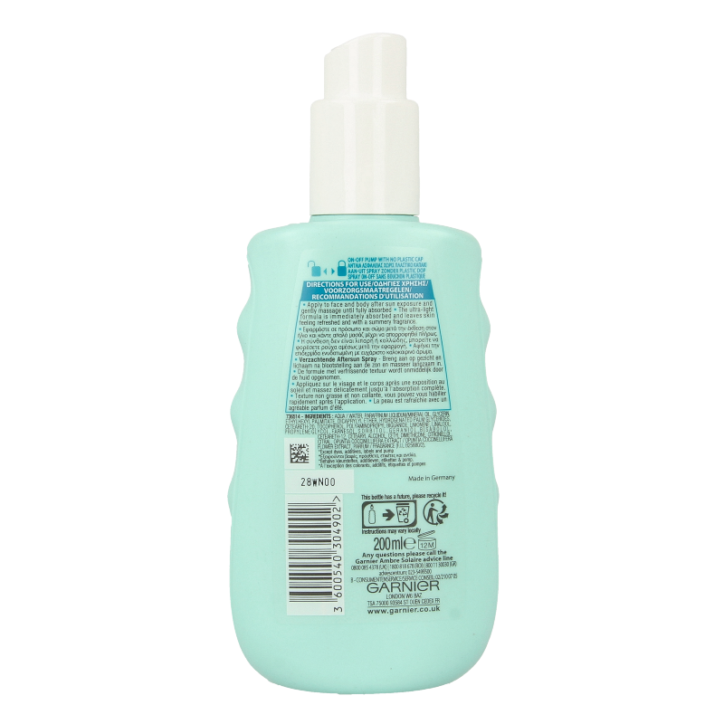 Ambre Solaire Aftersunspray 200 Milliliter