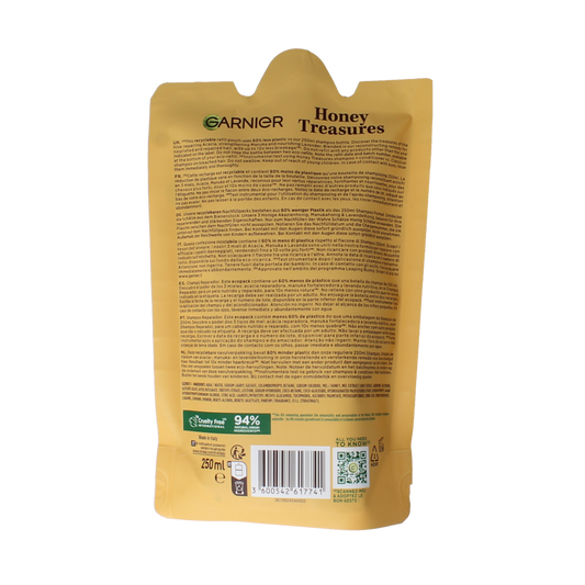 Garnier Loving blends shampoo honing goud navul 250.00 Milliliter