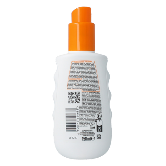 Ambre Solaire Hydraterende melk protect SPF50+ spray 150.00 Milliliter