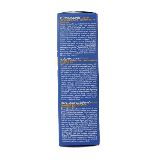 Uriage Bebe 1ere creme minerale SPF50 50.00 Milliliter
