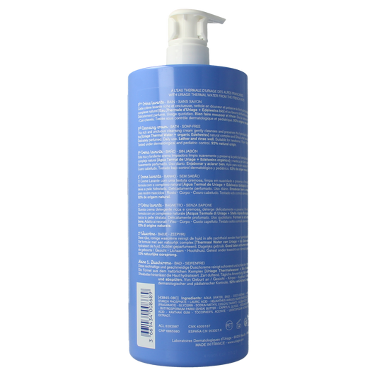 Uriage Bebe 1ere creme lavante 1.00 Liter