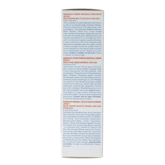 Uriage Bariesun mineral cream SPF50 100.00 Milliliter
