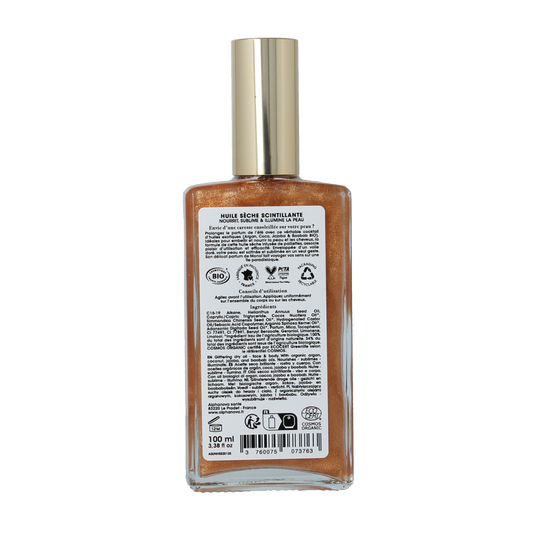 Alphanova Sun Sun glittering dry oil bio 100.00 Milliliter