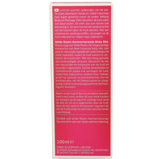 Weleda Wilde rozen harmoniserende body olie 100.00 Milliliter