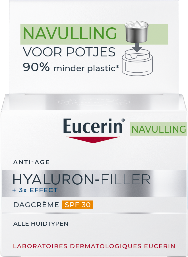 Eucerin Hyaluron-filler + 3x effect dagcreme SPF30 navul 50.00 Milliliter