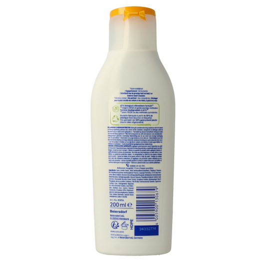 Nivea Sun protect & sensitive child sunmilk SPF50+ 200.00 Milliliter