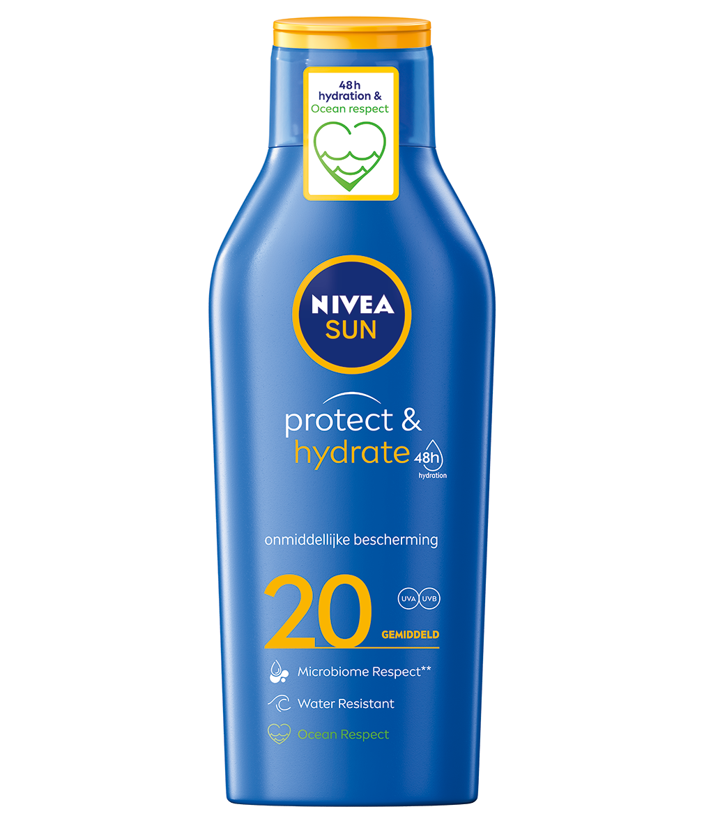 Nivea Sun protect & hydrate zonnemelk SPF20 400.00 Milliliter