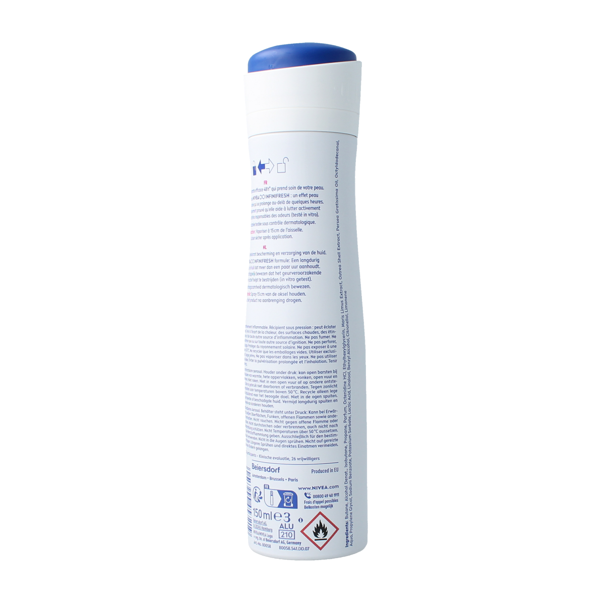 Nivea Deodorant fresh flower spray 150.00 Milliliter