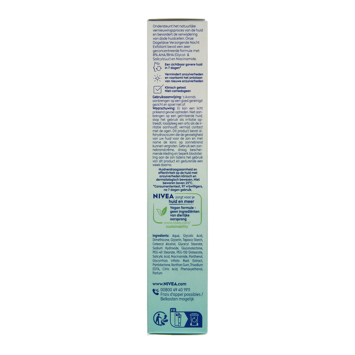 Nivea Derma skin clear night 40.00 Milliliter