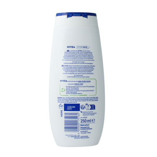Nivea Douchegel derma control restore 250.00 Milliliter
