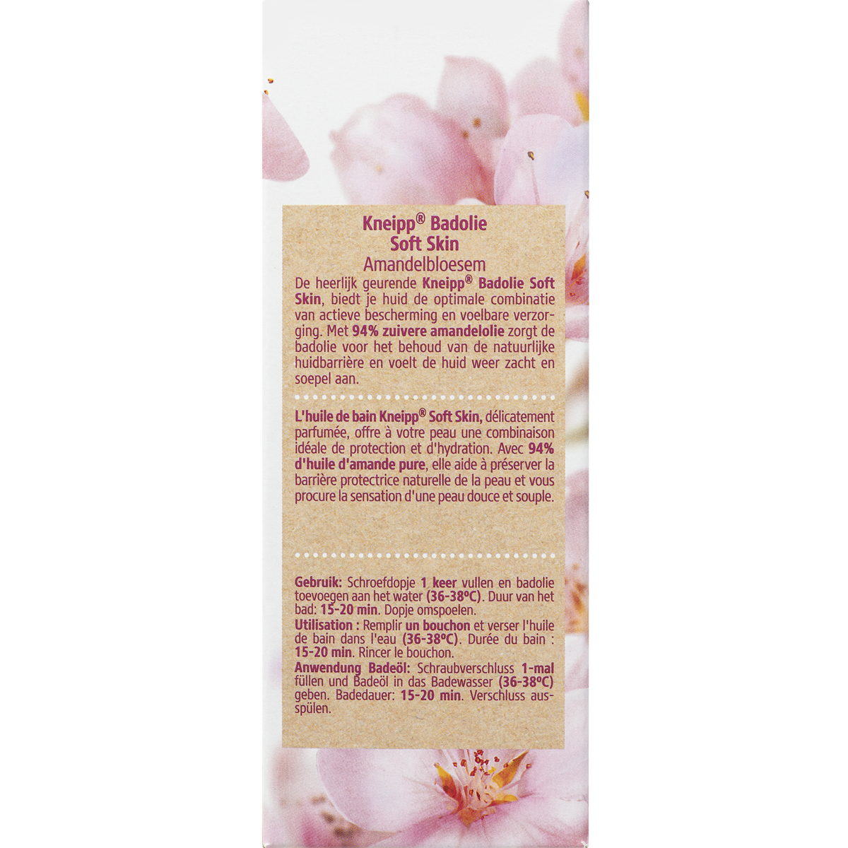 Kneipp Badolie Soft Skin 100.00 Milliliter