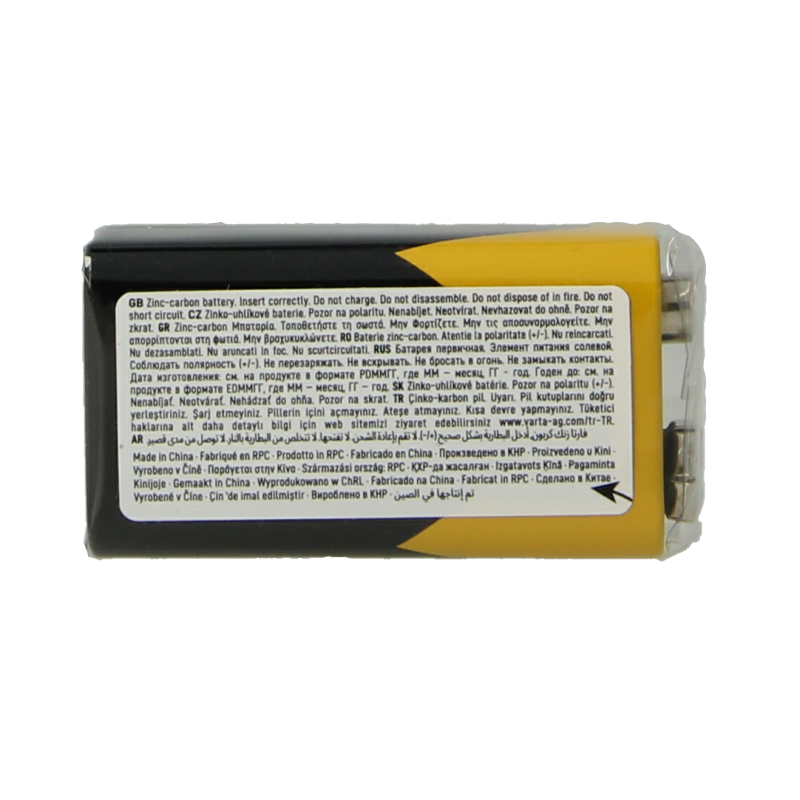 Varta Batterij superlife 9 volt 1 Stuks