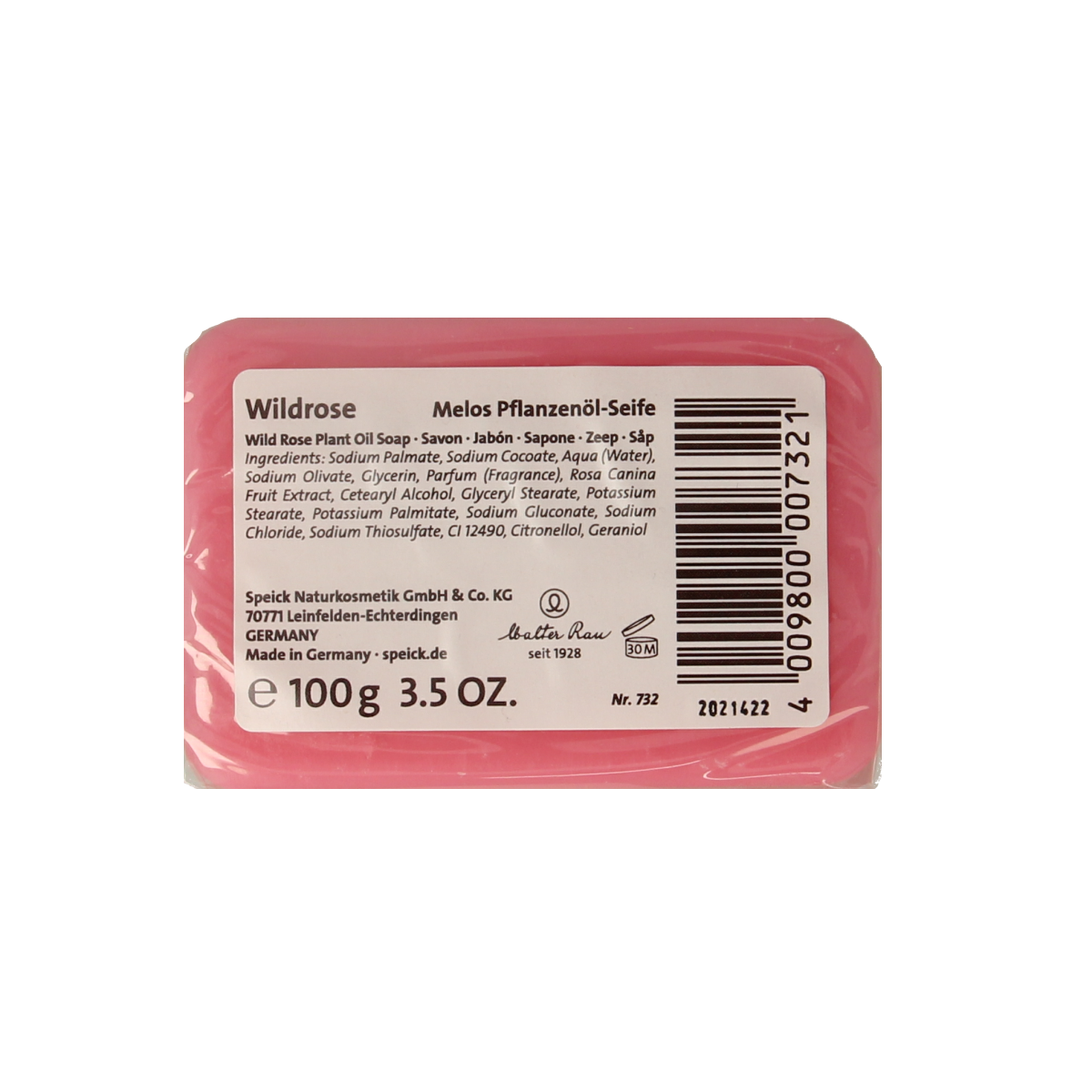 Speick Wilde roos zeep 100.00 Gram