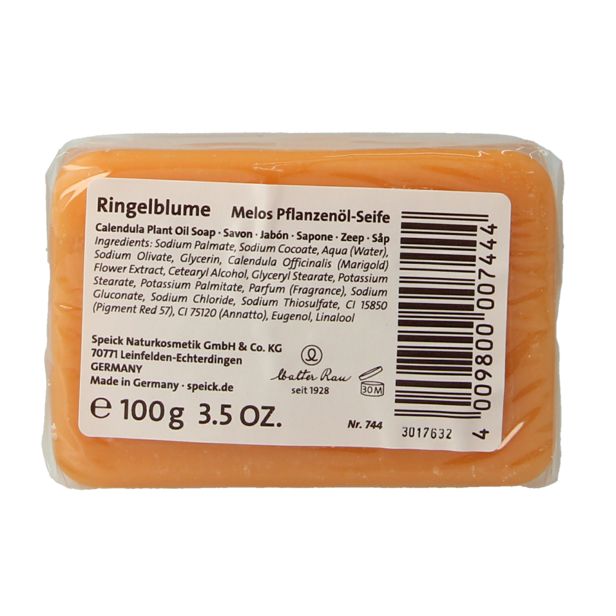 Speick Calendula zeep 100.00 Gram