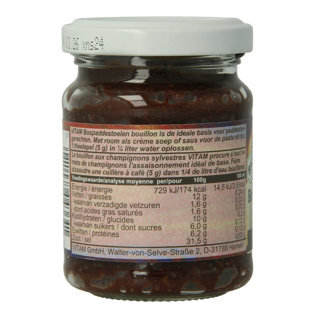 Vitam Bospaddenstoelen bouillon bio 150.00 Gram