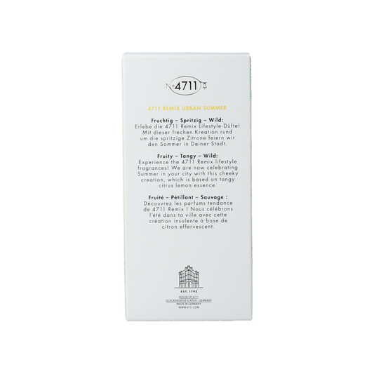 4711 Eau de cologne remix urban summer 100.00 Milliliter