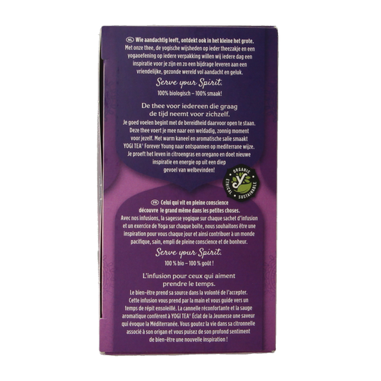 Yogi Tea Forever young bio 17 Zakjes