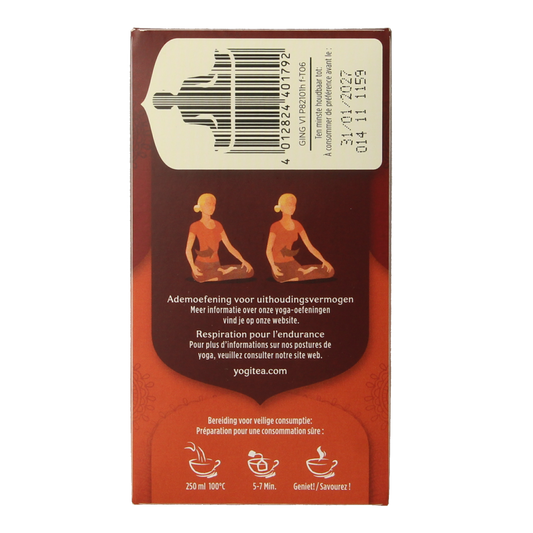 Yogi Tea Ginger bio 17.00 Zakjes