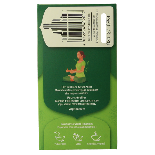 Yogi Tea Green tea ginger lemon bio 17.00 Zakjes
