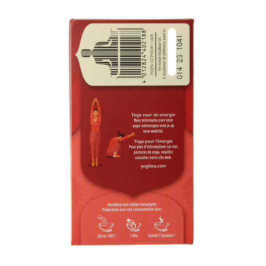 Yogi Tea Positive energy bio 17.00 Zakjes
