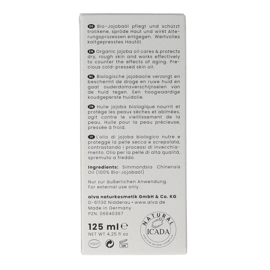Alva Jojoba olie 125.00 Milliliter