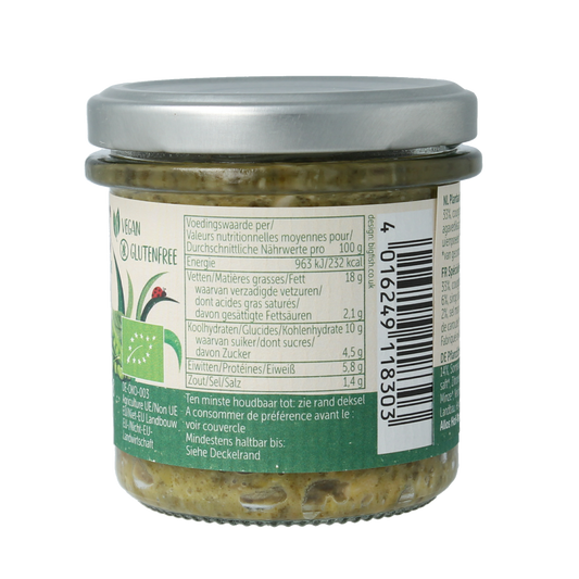 Allos Farm vegetables doperwten & basilicum bio 135.00 Gram