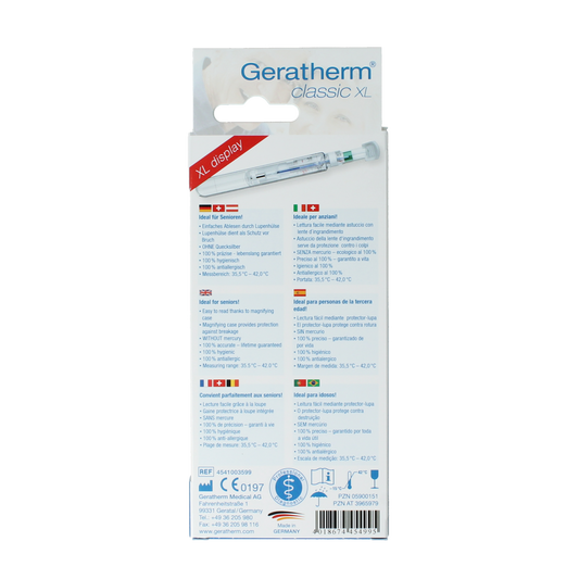 Geratherm Thermometer classic XL 1.00 Stuks