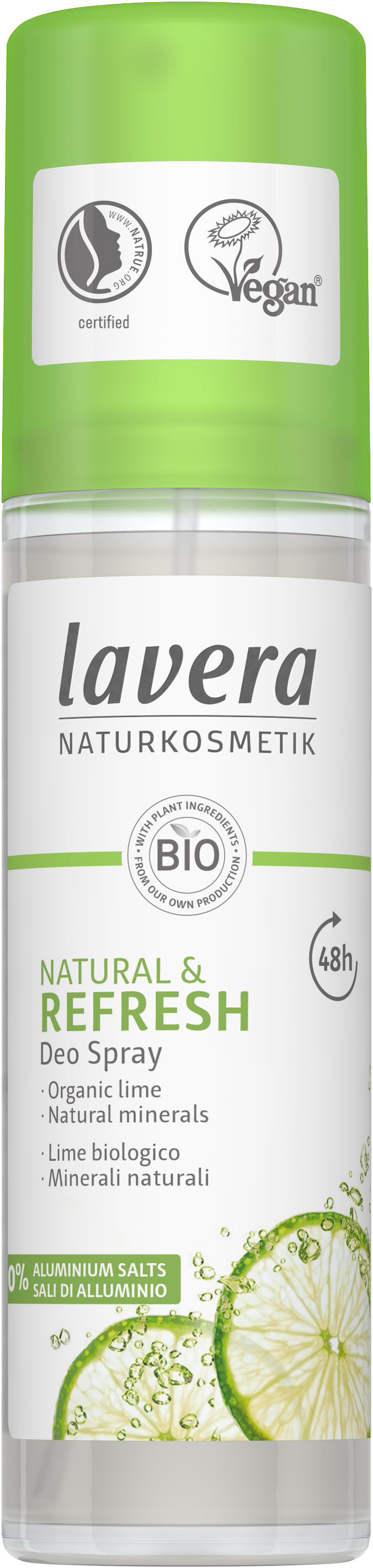 Lavera Deodorant spray natural & refresh bio 75.00 Milliliter