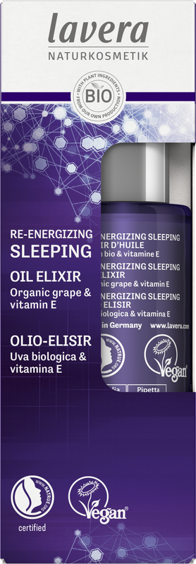Lavera Re-Energizing sleeping oil elixir bio 30.00 Milliliter